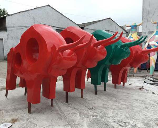 六安芜湖玻璃钢雕塑公司 (2)