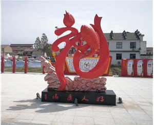 芜湖不锈钢景观雕塑简述艺术品为何会上锈？
